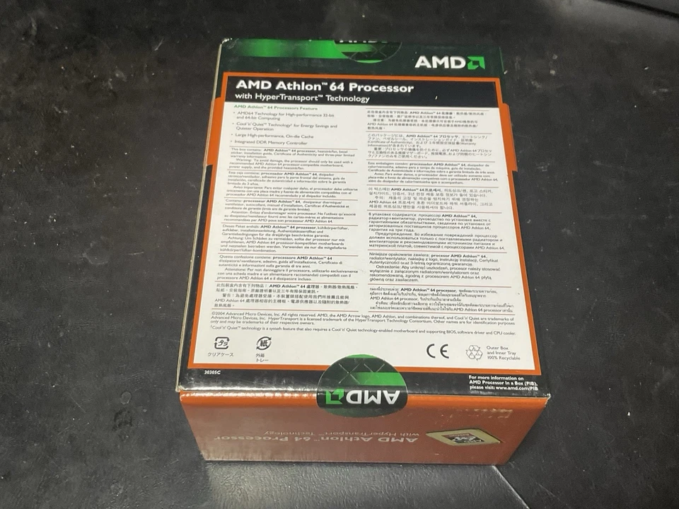 AMD Athlon 64 3000+ Processor Socket 939 NIB - Image 3 of 4
