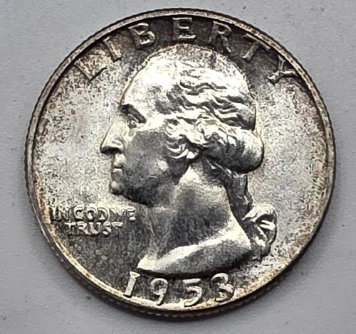 *SILVER* 1953  Washington Quarter -《Great Way To Buy Silver!!》