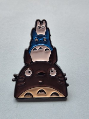 Brandneu Super Niedlich Emaille & Metall Pin Anstecker TOTORO (Design 1)