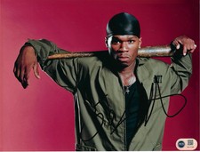 50 CENT GET RICH OR DIE TRYIN' SIGNED 12X8 PHOTO (ACG CERT AG17108)