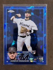 2023 Topps Chrome Sapphire Edition #386 Jordan Groshans RC SP