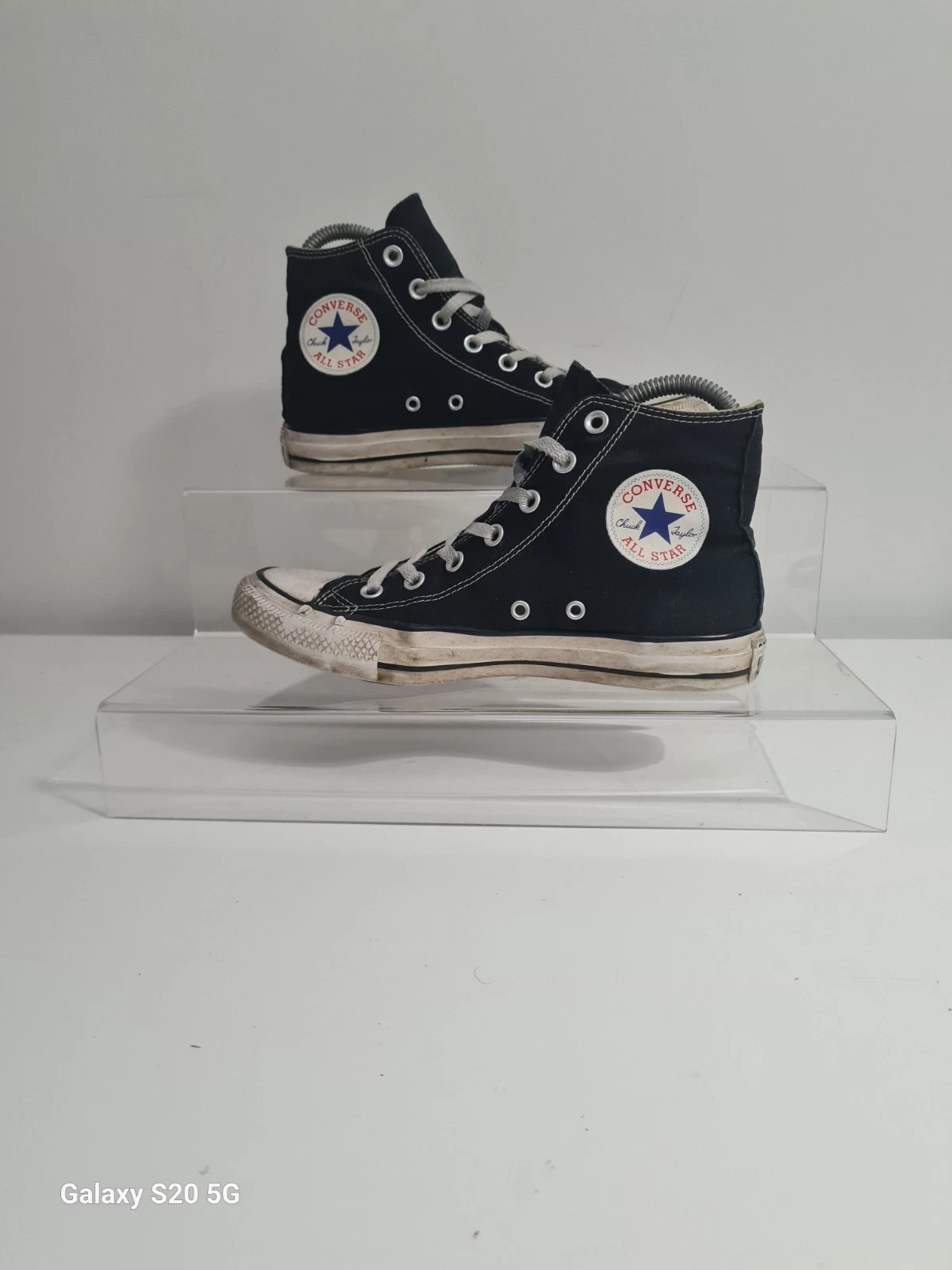 Scarpe da ginnastica Converse All Star Mid taglia UK NERE UK taglia 5