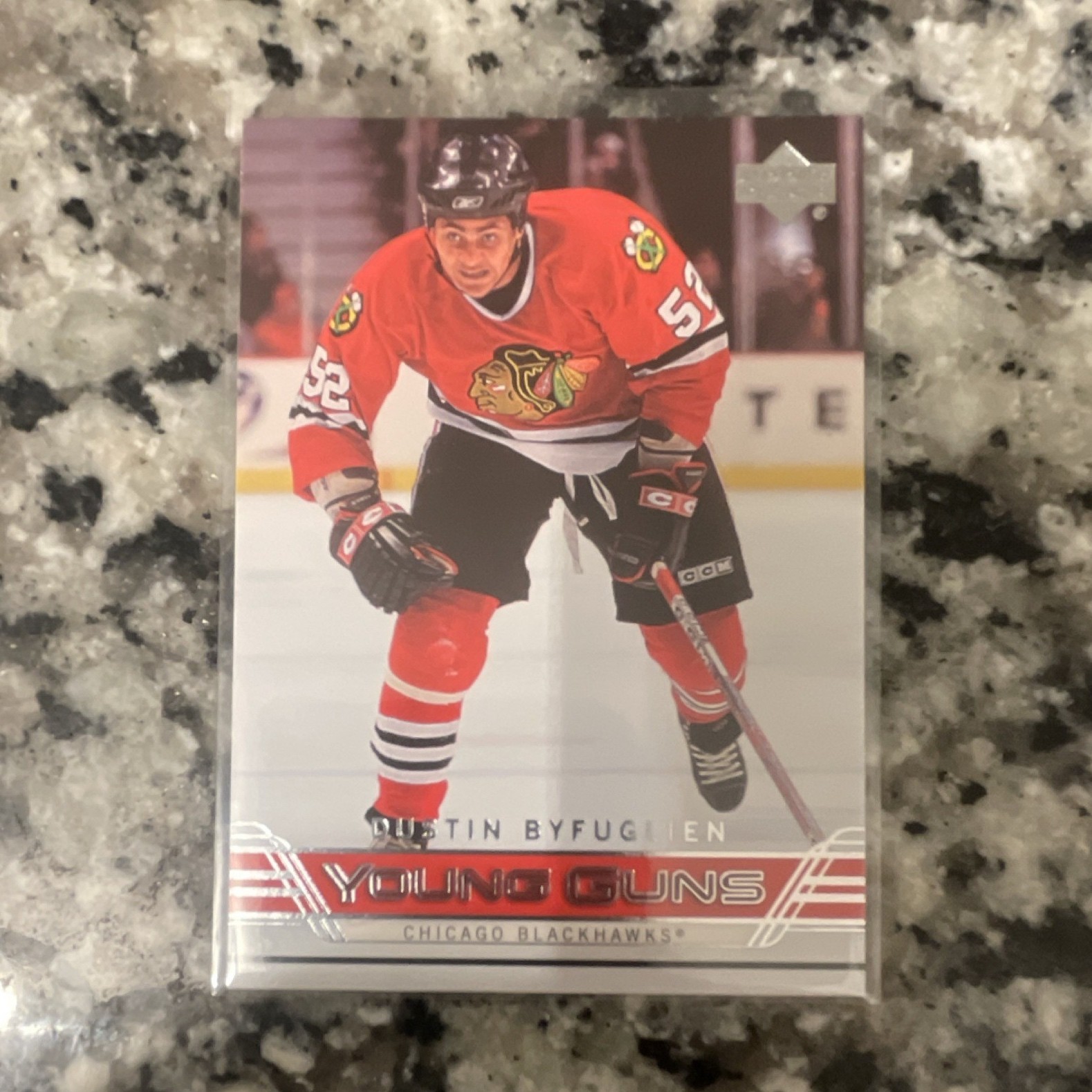 2006-07 Upper Deck Young Guns Dustin Byfuglien #206 Chicago Blackhawks NHL