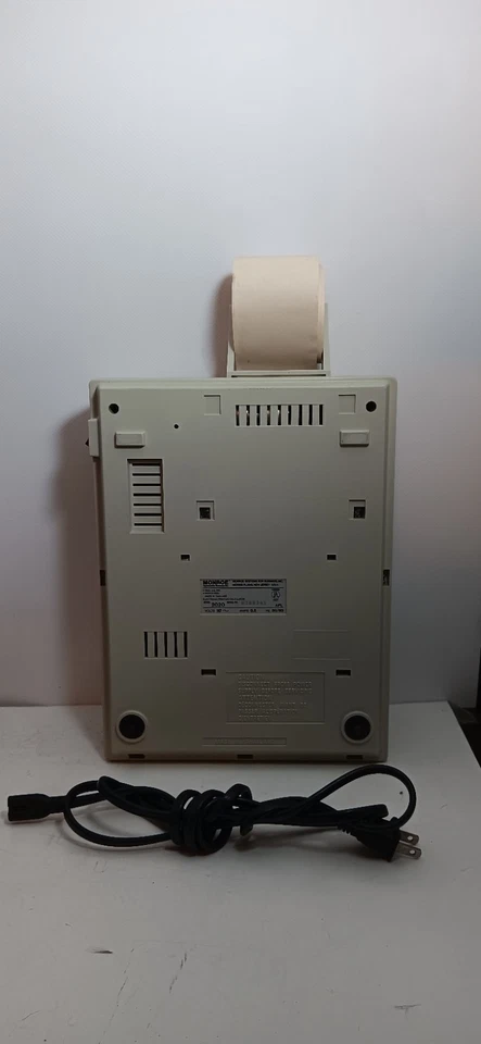 MONROE 2020 PRINTING CALCULATOR ADDING ACCOUNTING RECEIPT - Image 4 of 4