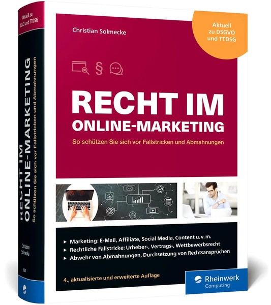 Christian Solmecke | Recht Im Online-Marketing | Buch | Deutsch (2023) | 1019 S.-image