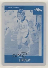 2020 Score Printing Plate Cyan 1/1 Phillip Lindsay #127
