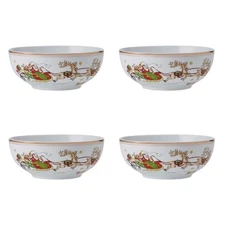 Fitz & Floyd St. Nicholas Cereal Bowl (Set of Four)