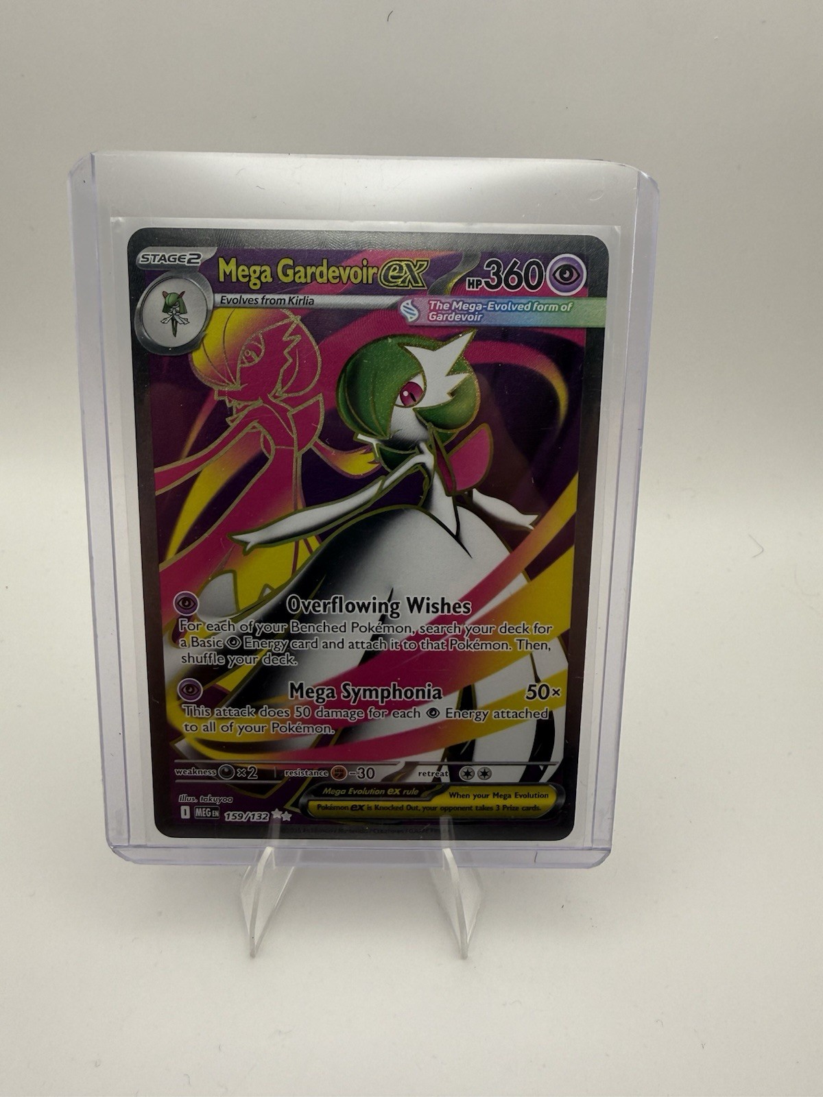 Mega Gardevoir ex 159/132 Me01: Mega Evolution Holo
