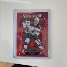  2025-26 O-pee-chee Platinum marquee rookie red prism seen buium