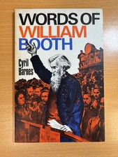 Words of William Booth by Cyril Barnes 1975 Paperback The Salvation Army