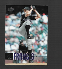 Jeff Francis 2006 Upper Deck Series 1 Rookie Card #165 Colorado Rockies. rookie card picture