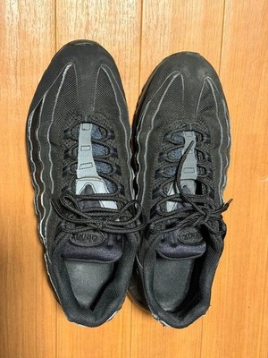 Men 13.0US Nike Air Max 95 Triple Black LTD Collection Sneaker