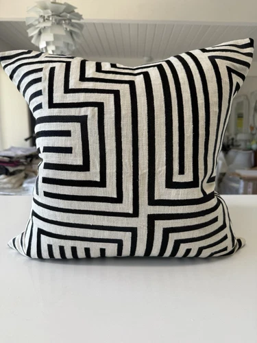 Trina Turk Embroidered Chevron Pillow - Thumbnail 2