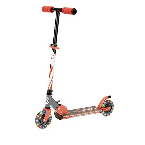 VIRO RIDES VR 200 GLOW-RIDER KICK SCOOTER WITH OVER 50 LED LIGHTS - MULTICOLOR