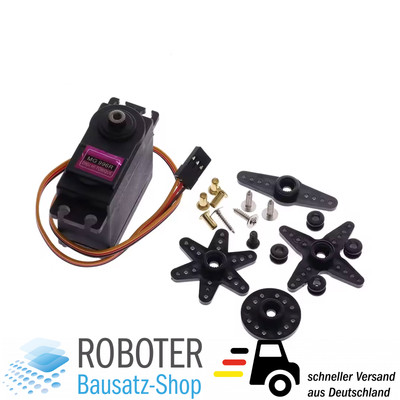 MG996R Digital Servo Motor mit Metall Getriebe 360° RC Modellbau DIY-Elektronik