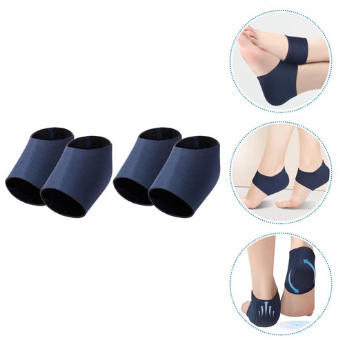 2 Pairs Heel Protector Baby Toeless Socks Protectors for Shoes Women - Picture 3 of 12