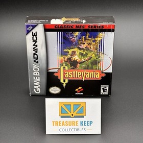 Castlevania [Classic NES Series] (Game Boy Advance, 2004) CIB  & Tested