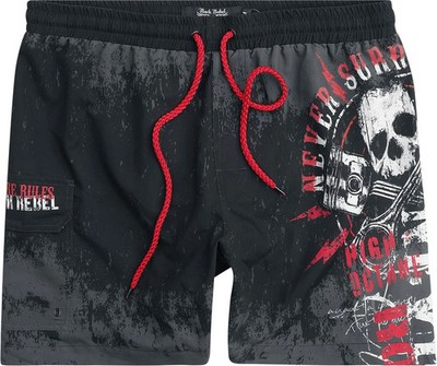 Rock Rebel by EMP Herren Free Spirit Badeshorts multicolor