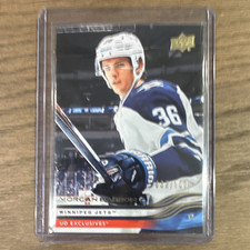 Upper Deck 2025-26 Series 1 UD Exclusives Morgan Barron Jets /100 #198