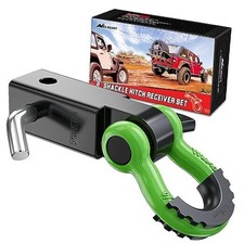 Shackle Hitch Receiver 2Inch 45000 LBs Breaking Strength 3/4" D Ring Shackle