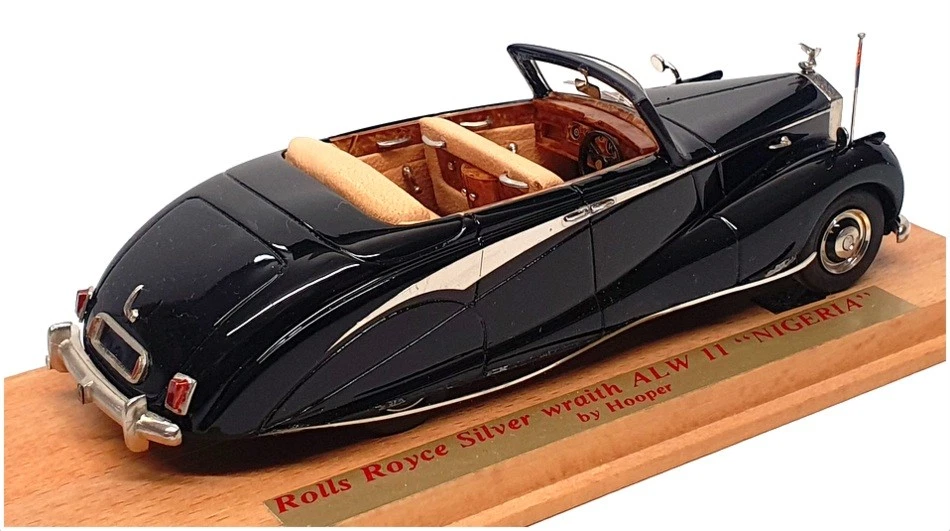 FYP Creations 1/43 Scale No.3 - Rolls Royce Silver Wraith ALW II Nigeria - Black - Image 2 of 4