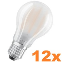 12Er Sparset Osram E27 Star Classic Led Lampe Matt 4W Wie 40W 4000K