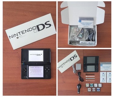 Nintendo DSi Handheld Console w/ 7 Games Transformers, Hotwheels, Disney Friends