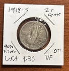 1918-S Standing Liberty Silver Quarter VF Better Date