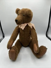 Cindy Martin Fully Jointed Yesterbear 1984 Artist Teddy Bear 18" Plush USA Made