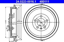 Tambour de frein Skoda ROOMSTER