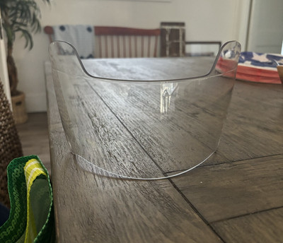 Oakley Clear Football Visor - Great Condition