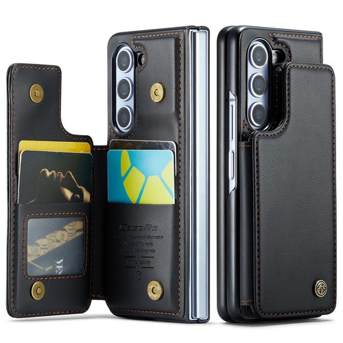 For Samsung Galaxy Z Fold 5 4 3 Case Leather Card Slot Wallet Buckle Flip Cover - Picture 13 of 37