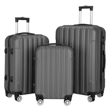 3-in-1 Multifunctional Large Capacity Traveling Storage Suitcase Luggage Set Dar
