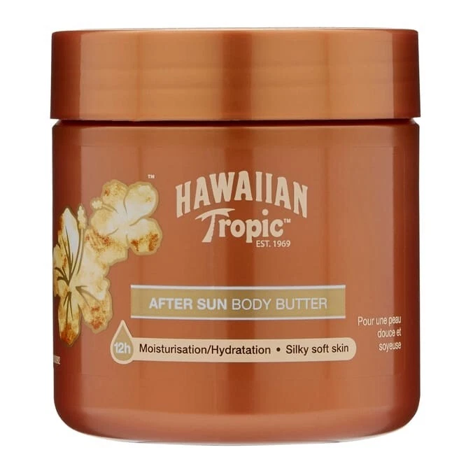 Hawaiian Tropic After Sun Body Butter 250ml 12H Moisture & Hydration NEW