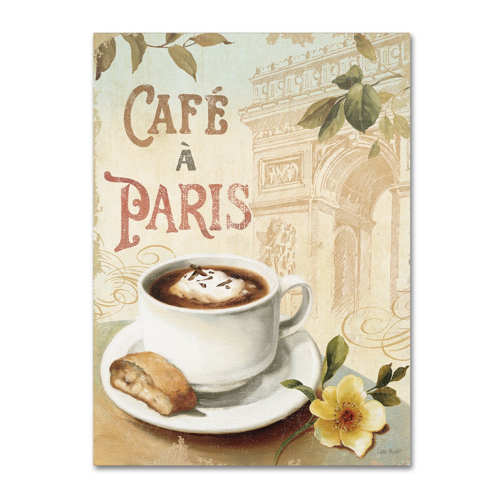 Cafe in Europe I Wall Decor by Lisa Audit, 14