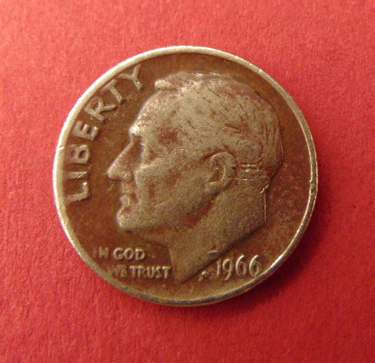 Roosevelt Dime 1966 No Mint Mark RARE US Coin Philadelphia Mint | eBay