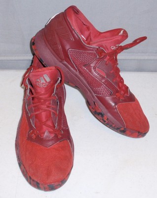 Adidas (Damian) D Lillard 2 Scarlett Red Basketball Shoes B42377 - Men's Sz 12.5 | eBay
