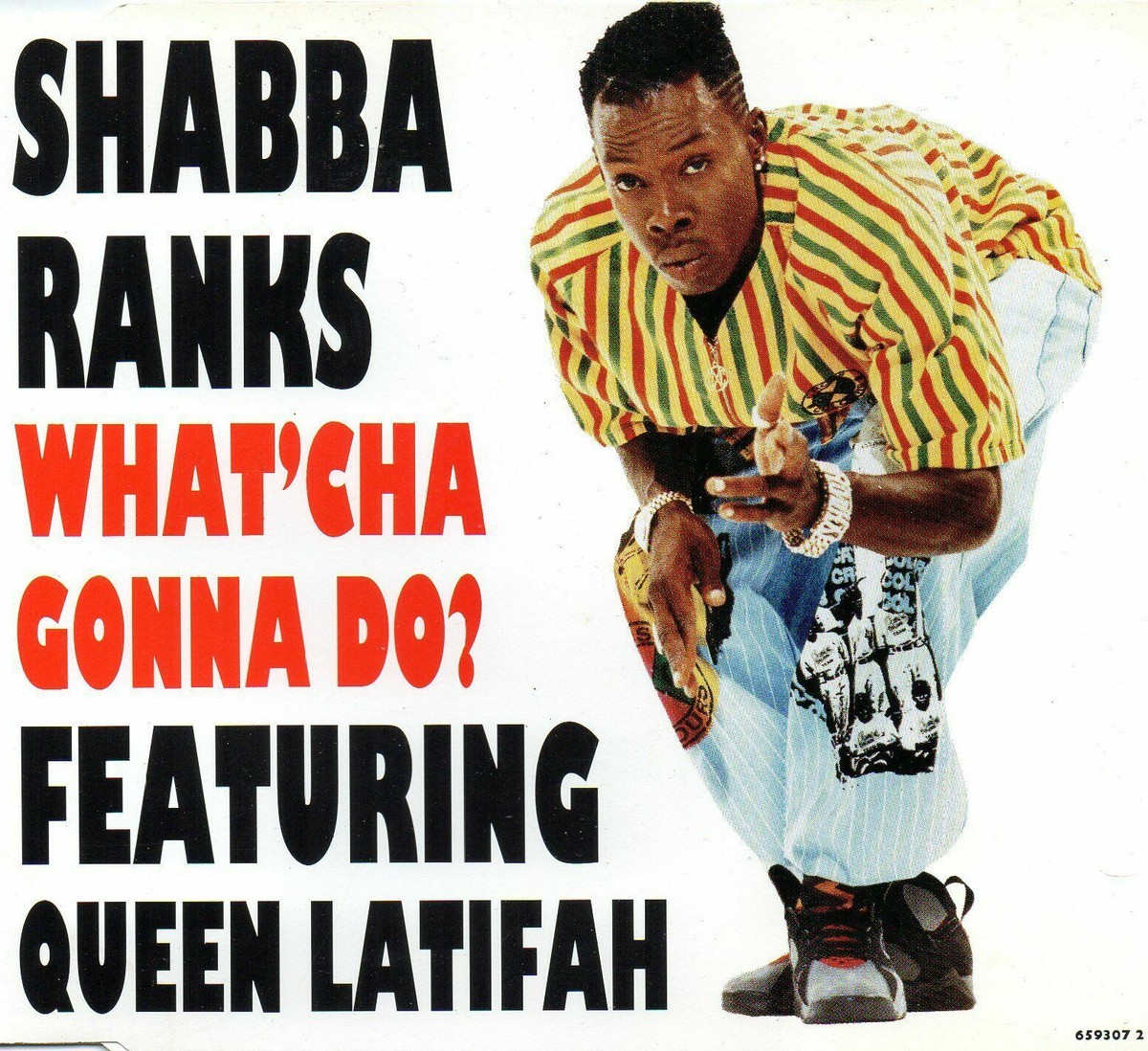Shabba Ranks Feat. Queen Latifah - What'cha Gonna Do (CD)DISC ONLY