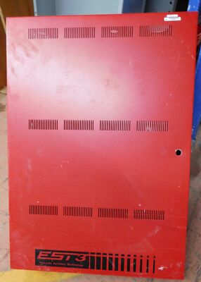 EDWARDS SYSTEMS EST-3 FIRE ALARM SYSTEM CONTROL PANEL CPU, DISPLAY, 10-SLOTS 1YE
