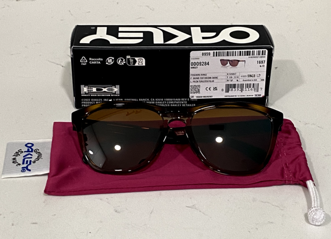 OAKLEY Frogskins Range 9284-0755 Prizm Tungsten Polarized OAKLEY Frogskins Range 9284-0755 Prizm Tungsten Polarized