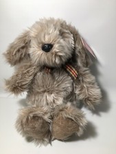 Gund Rare Vintage Dog Labradoodle Stuffed Animal Plush Toy Frosted Tan Zoomer