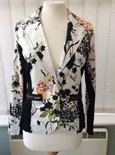 Heine Travel Couture Flowered Jacket Size 12