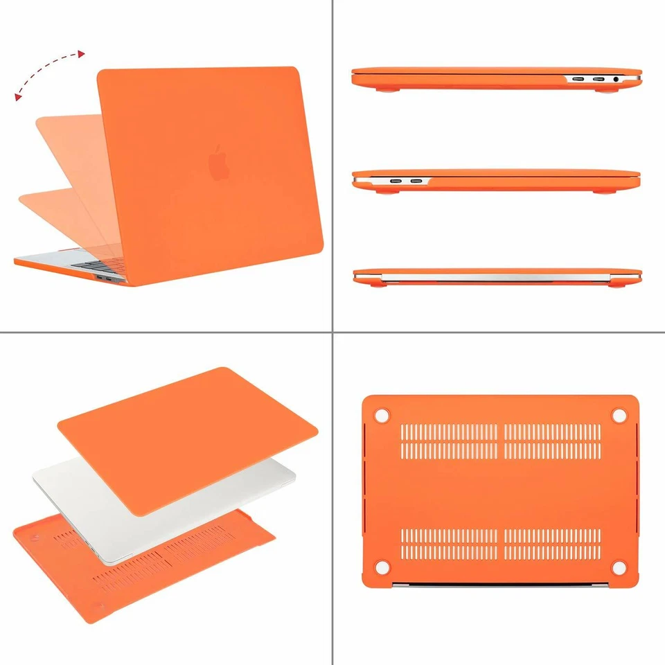 Laptop Hard Case Cover Macbook Pro 13 15 Touch Bar 2017 2018 2019+keyboard cover - Image 3 of 4