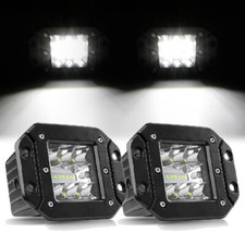 2x 5 260w Flush Mount Led Lights Pods Backup Reverse Rear Bumper Off Road 4wd 2x 5 260w Flush Mount Led Lights Pods Backup Reverse Rear Bumper Off Road 4wd