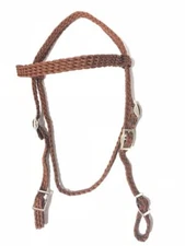 pony bridle miniature horse tack headstall chocolate brown