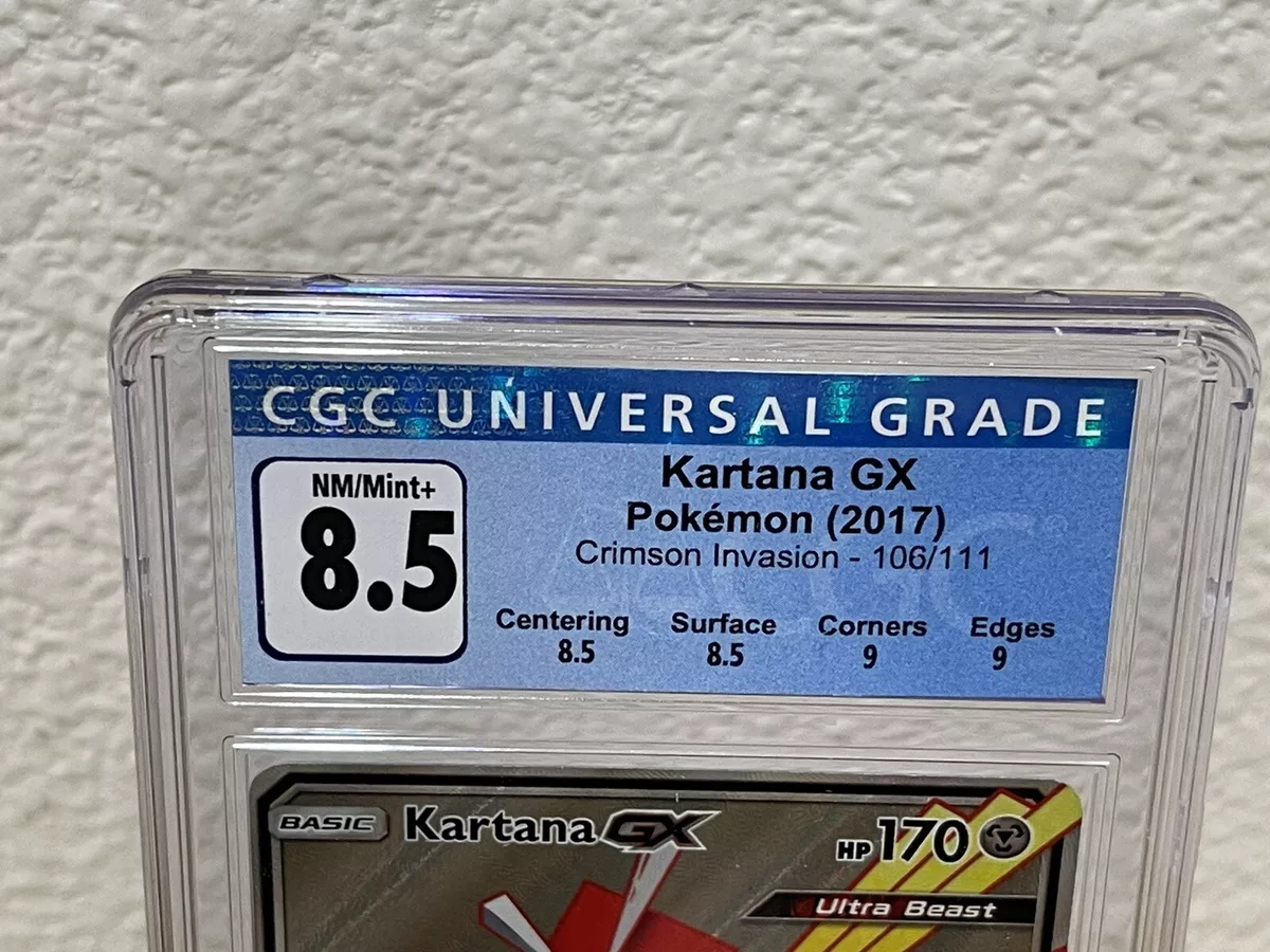 Kartana GX - Crimson Invasion Pokémon card 106/111