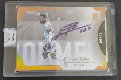 FansMall Lionel Messi Argentina National Football ⚽ Soccer Team Autograph 6/10