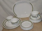 Corelle Pyrex Spring Blossom Crazy Daisy Replacement Dishes VIntage Green Flower
