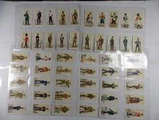 Players Cigarette Cards Uniforms of the Territorial Army 1939 Complete Set 50