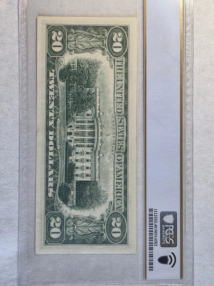 $20 1963A STARNOTE PCGS 40 PPQ New York Fr. 2065-B Scarce Type High Grade - Image 4 of 4